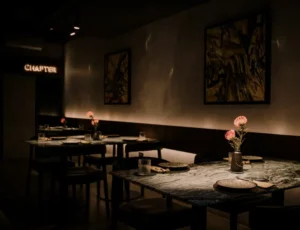 Chapter Dining restaurant interior design
