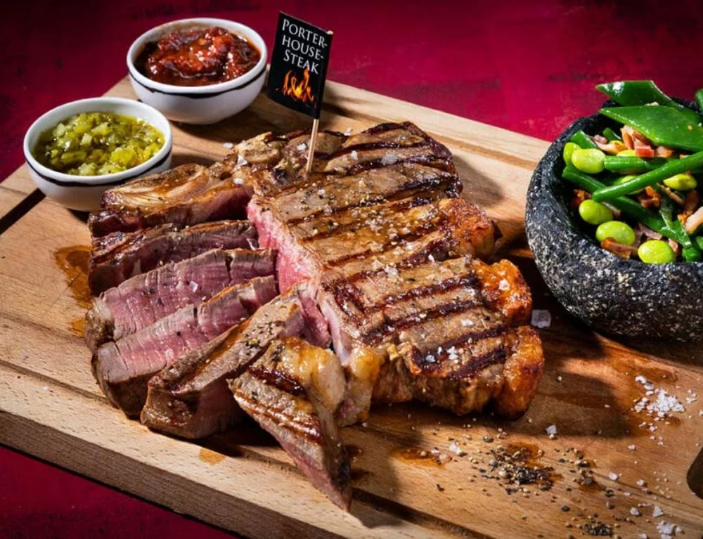 Beefsteak at El Gaucho Steakhouse