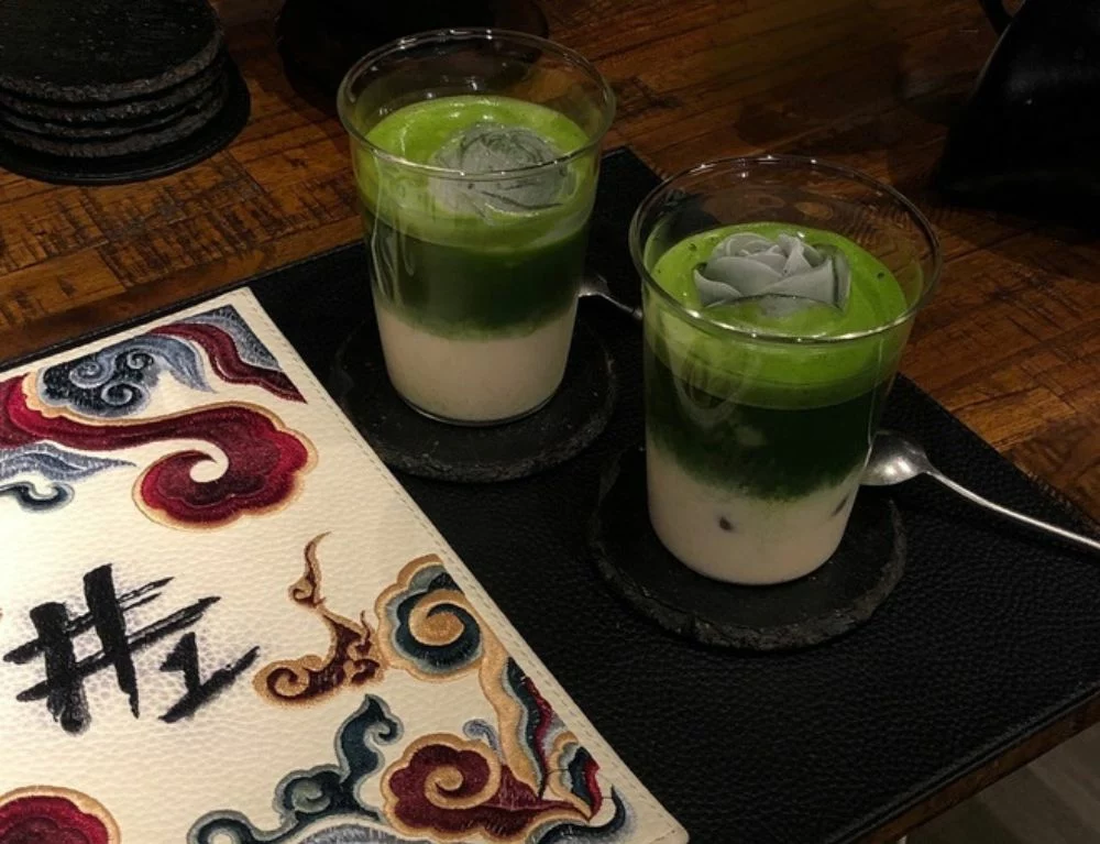 Not only coffee, matcha is also a signature drink at Darklight.Lab