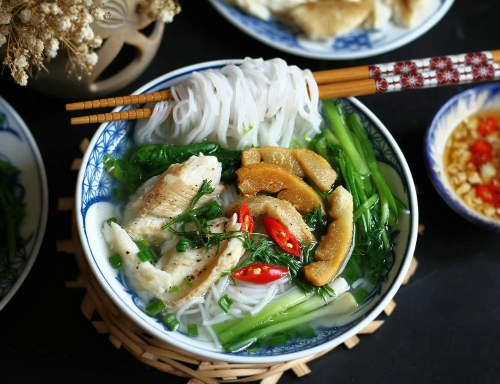 Hanoi fish noodles