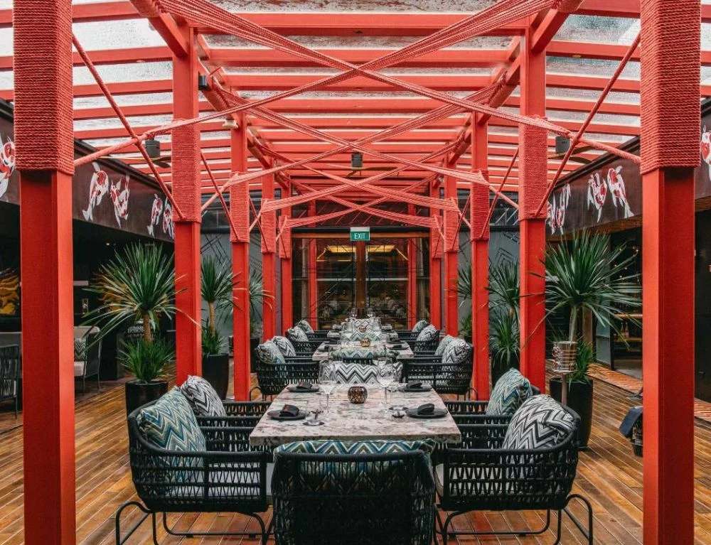 Private dining room at Kumihimo restaurant