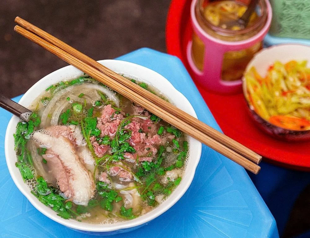 Start your morning with Pho Au Trieu - One day in Hanoi Michelin Itinerary