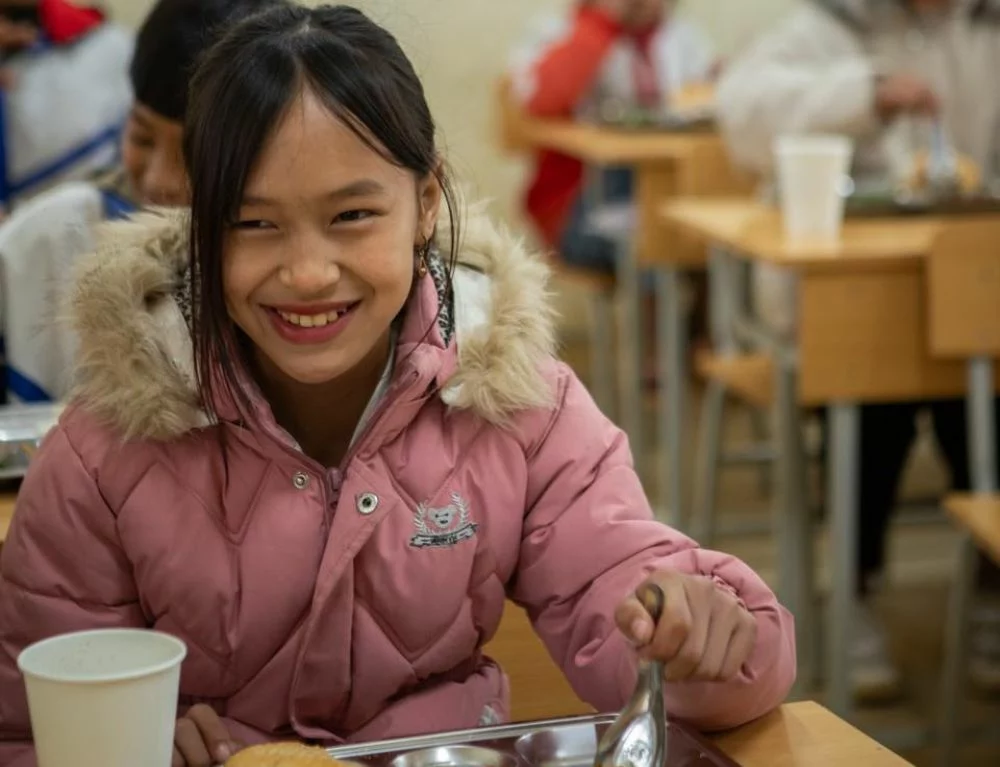 The collaboration between Chapter Dining and the Nuoi Em Project is built on the hope that with each meal, the children can keep walking the path to education