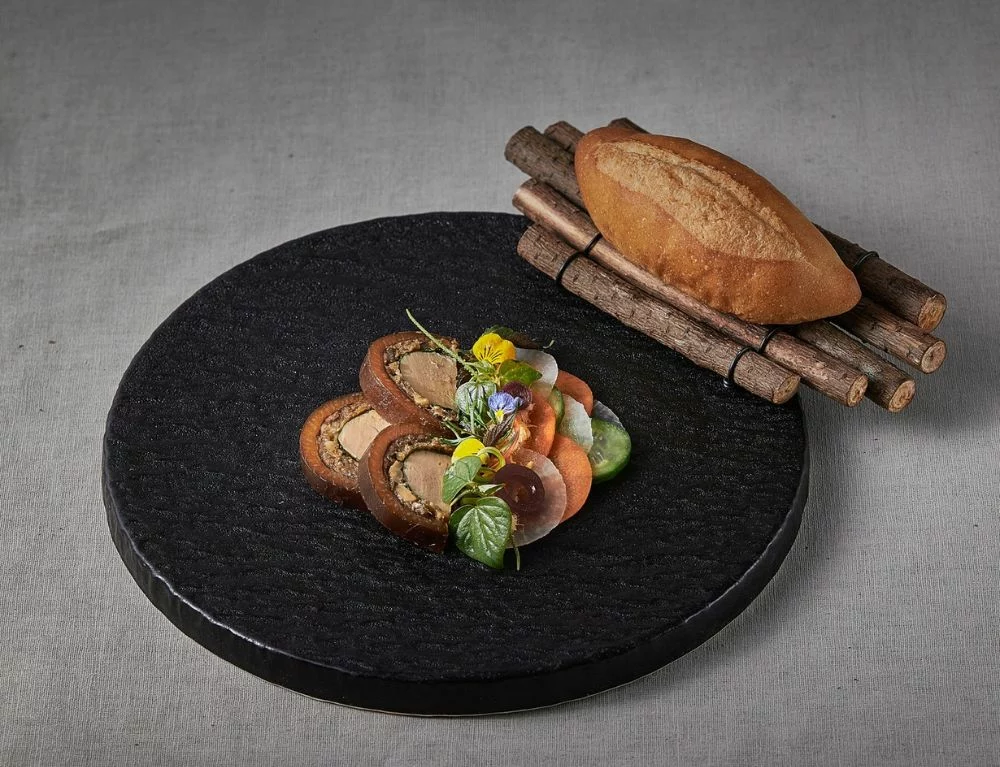 Pig’s trotter with foie gras terrine and Vietnamese pork charcuterie at Chapter Dining