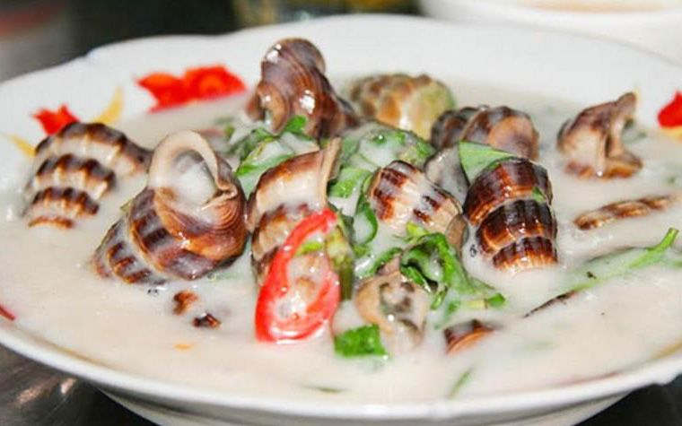 Stir fried snails with coconut - Steeped in the flavors of childhood
