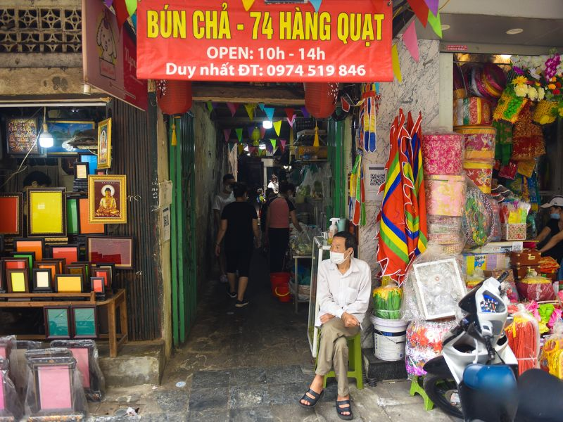 Bún Chả Hàng Quạt