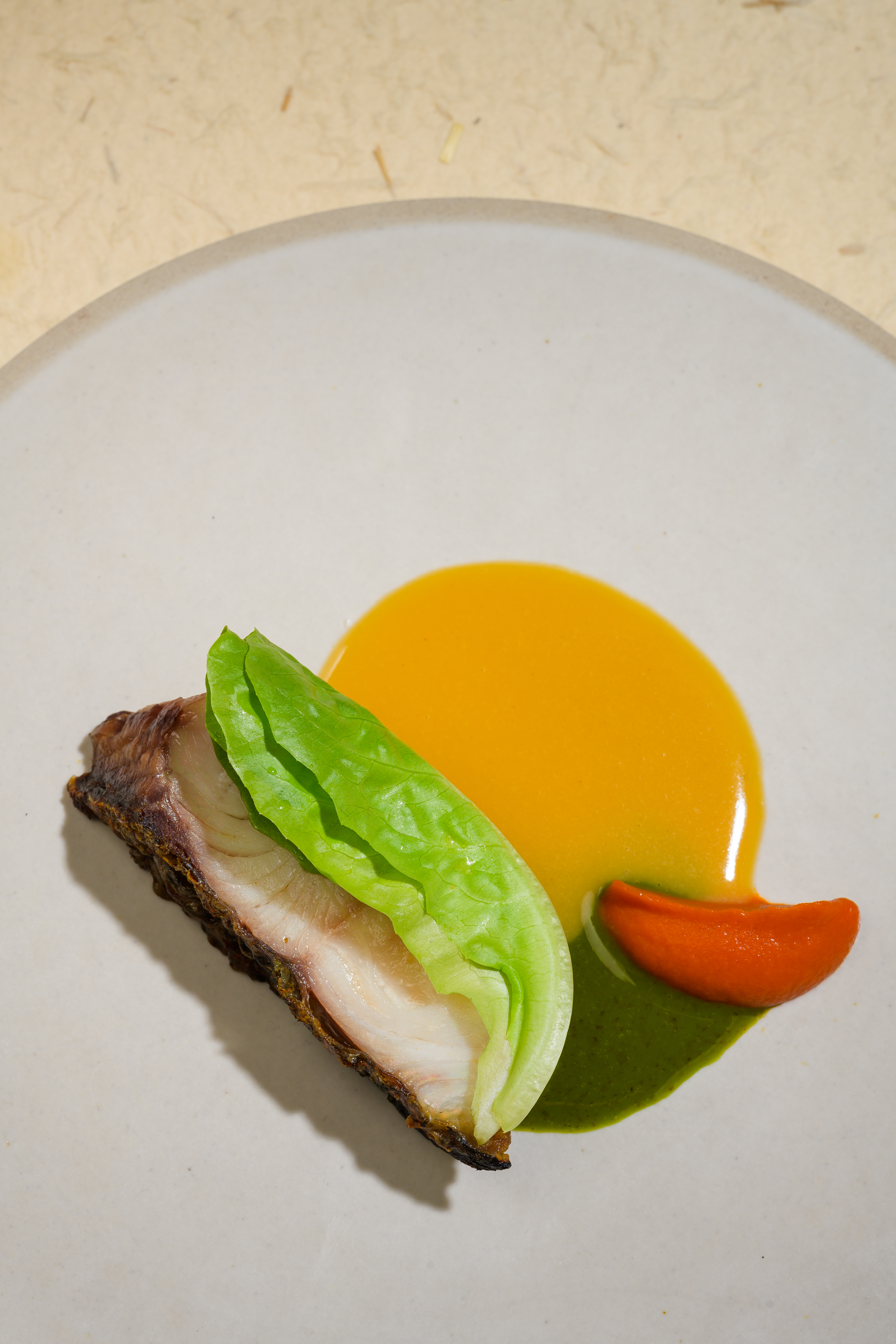 Seasonal Fish inspired by Vietnamese summer flavors and seasonal ingredients