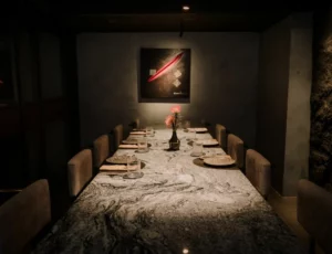 Sophistication and elegance at Chapter DIning's private dining room