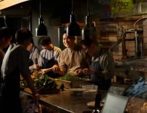 Behind a seasonal menu is careful research, ingredient scouting, and plenty of collaboration