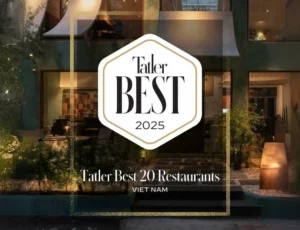 Chapter won a remarkable double: Best 20 Restaurants Vietnam and Best-in-Class: Best Service