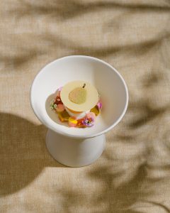 Guava in fine dining showcasing the seasonal flavors of contemporary Vietnamese cuisine