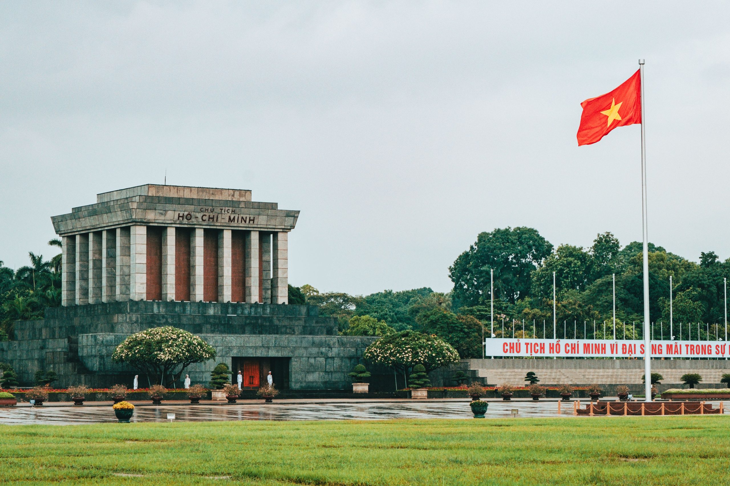 Ho Chi Minh Mausoleum, a must do in Hanoi for travelers interested in Vietnam's history