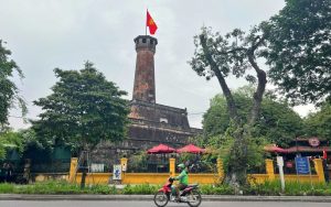 First-time visitors exploring the streets of Hanoi with practical travel tips