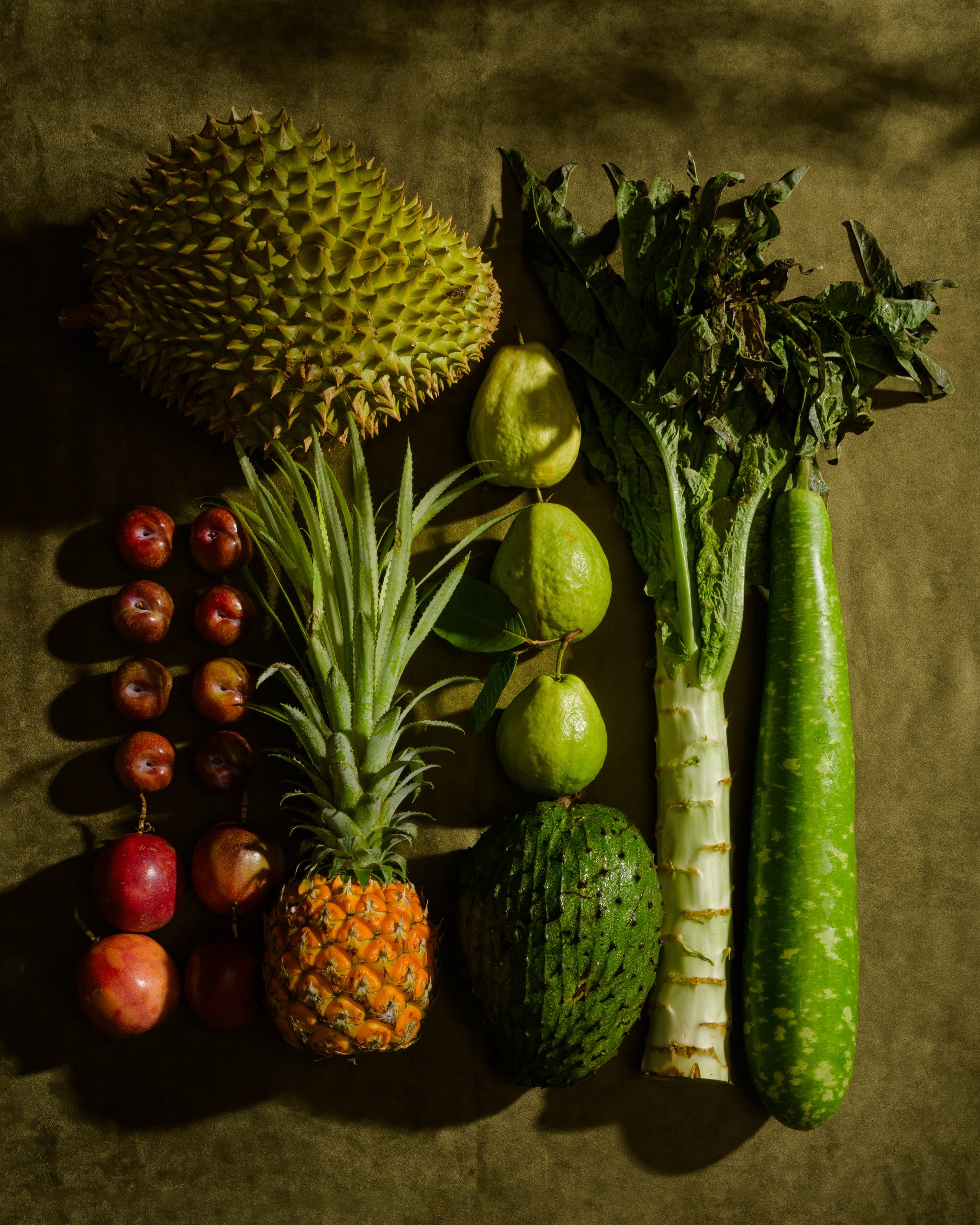 Local Vietnamese ingredients and herbs shaping Vietnamese fine dining
