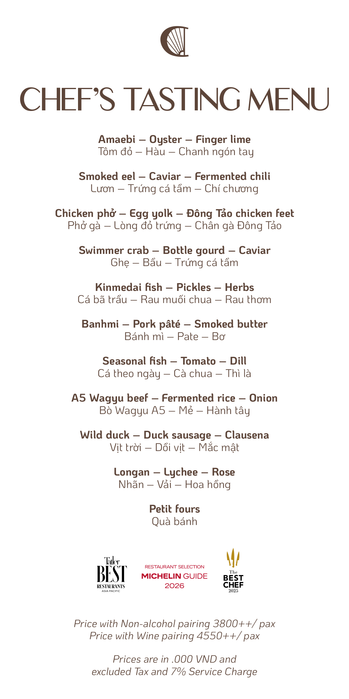Chapter’s new autumn menu brings the generosity of the harvest and the quieter flavours of winter to the dining table.