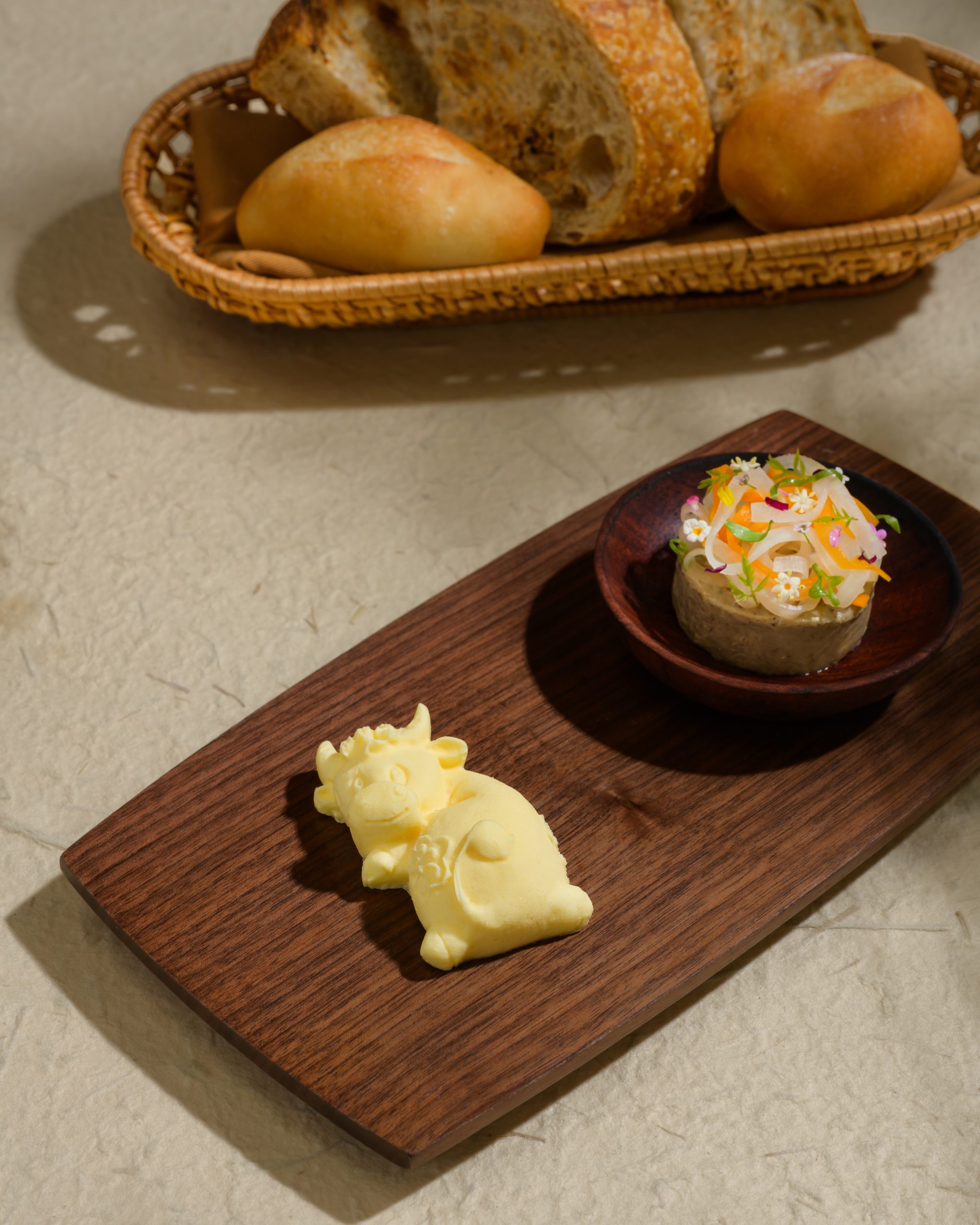 Warm millet bread featured on Chapter Dining’s autumn tasting menu