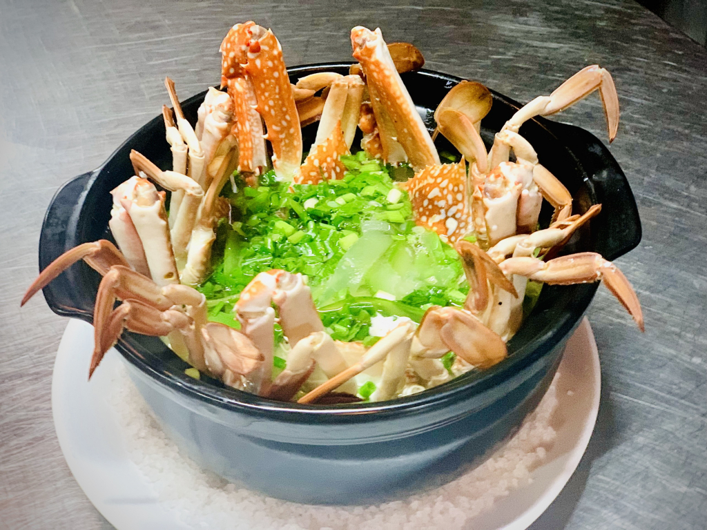 Swimmer Crab, Bottle Gourd and Caviar returning from Lucent to Chapter’s autumn menu