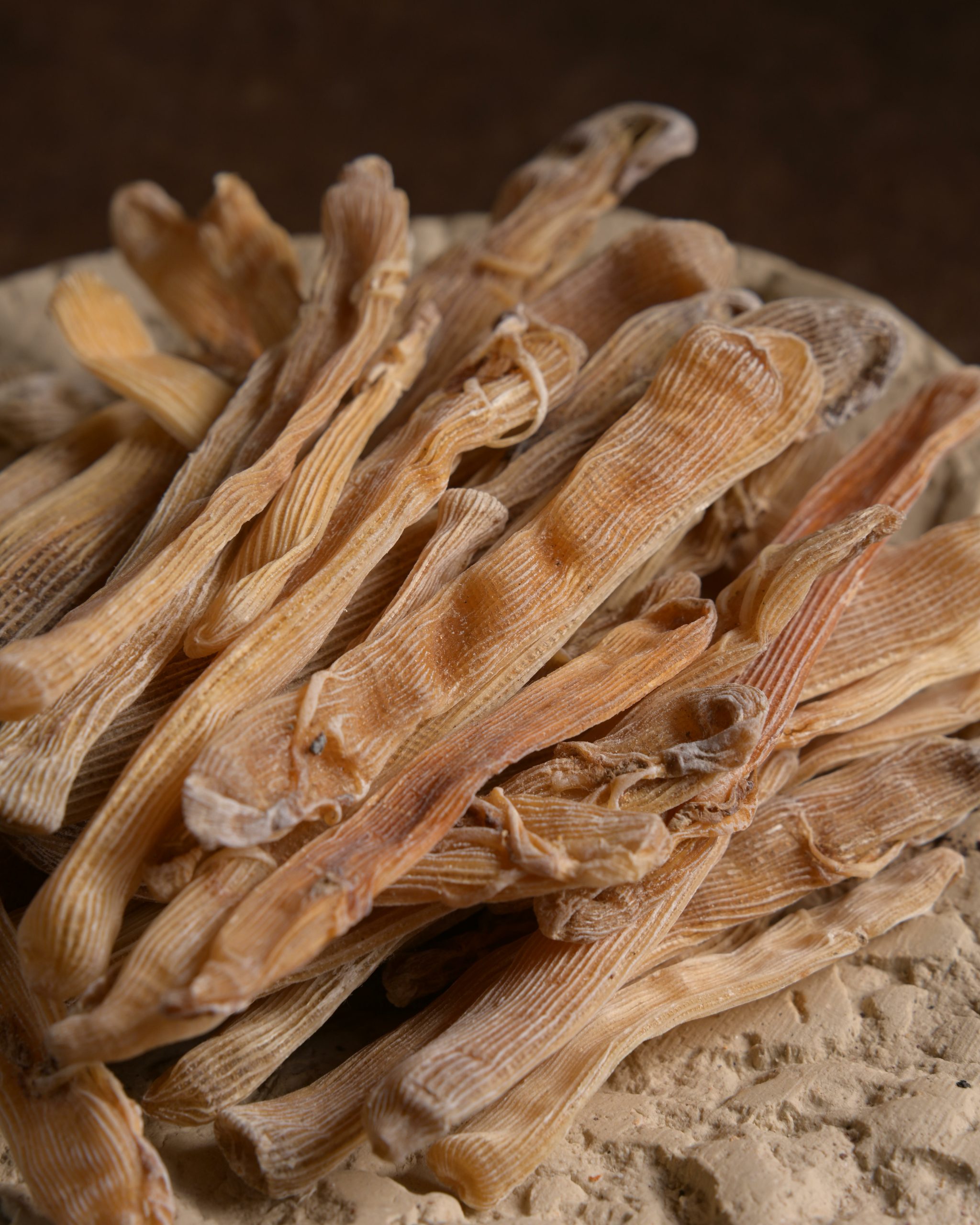 Sá sùng used to deepen the clear chicken phở broth at Chapter